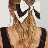 Chi Chi Bow Hairclip Black