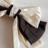 Chi Chi Bow Hairclip Black