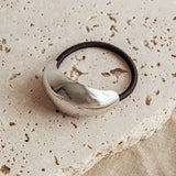Cindy Hair Tie Dark Silver