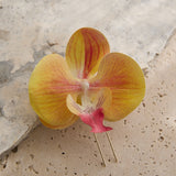 Orchid Hair Pin Peach