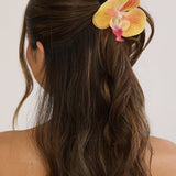 Orchid Hair Pin Peach