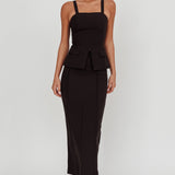 Like I Do Maxi Skirt Black