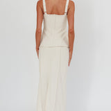 Like I Do Maxi Skirt Cream