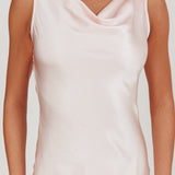 Take Care Backless Sash Maxi Dress Blush