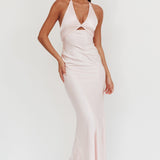 Jassinta Keyhole Bust Maxi Dress Pink