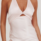 Jassinta Keyhole Bust Maxi Dress Pink