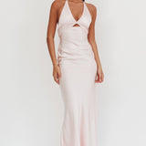 Jassinta Keyhole Bust Maxi Dress Pink