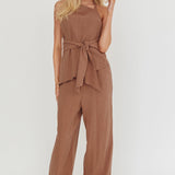 Eniola Drawstring Pants Chocolate