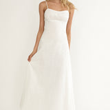 Naysha Eyelet Embroidery Maxi Dress