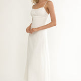 Naysha Eyelet Embroidery Maxi Dress
