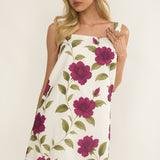 That Lady Bow Back Mini Dress Allegra Floral