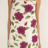 That Lady Bow Back Mini Dress Allegra Floral