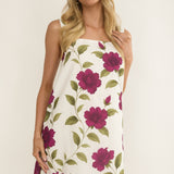 That Lady Bow Back Mini Dress Allegra Floral