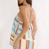 Chichi Halter Top Print Butter