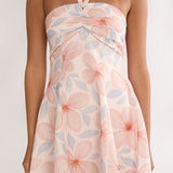 Paulette Halterneck Sun Dress Floral