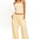 LIONESS Tidekiss Pant Lemontini