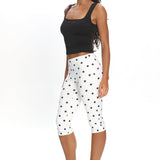 LIONESS Starlight Capri Cream Polka