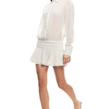 LIONESS Girls Girls Girls Mini Dress Onyx Polka