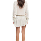 LIONESS Girls Girls Girls Mini Dress Onyx Polka