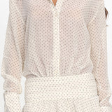 LIONESS Girls Girls Girls Mini Dress Porcelain Polka