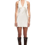 LIONESS Stars Align Mini Dress Cream