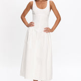LIONESS Luna Rosa Maxi Dress Porcelain