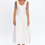 LIONESS Luna Rosa Maxi Dress Porcelain