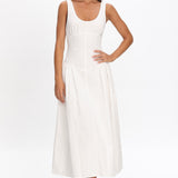 LIONESS Luna Rosa Maxi Dress Porcelain