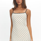 LIONESS Voyage Mini Dress Moonlight Polka