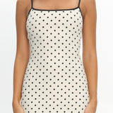 LIONESS Voyage Mini Dress Moonlight Polka