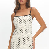 LIONESS Voyage Mini Dress Moonlight Polka