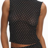 LIONESS Ford Top Onyx Polka