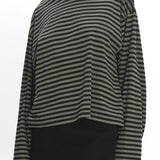 LIONESS Bloom Long Sleeve Forest Stripe