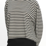 LIONESS Bloom Long Sleeve Onyx Stripe
