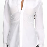 LIONESS Naomi Shirt Porcelain