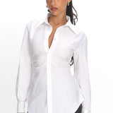 LIONESS Naomi Shirt Porcelain