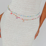 Sunny Beaded Waist Chain Multi