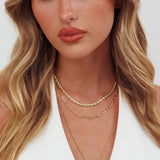Allie Multi Length Necklace Set Gold