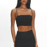 Fellie Mini Skirt Black