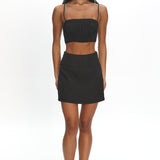 Fellie Mini Skirt Black