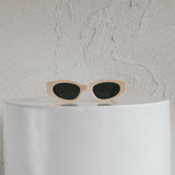 Regina Cat-eye Acetate Sunglasses Cream