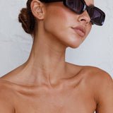 Zion Square Frame Sunglasses Black