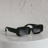 Zion Square Frame Sunglasses Black