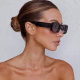 Zion Square Frame Sunglasses Black