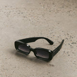 Zion Square Frame Sunglasses Black