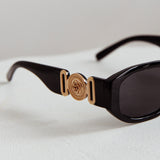 Heartfelt Square Sunglasses Black