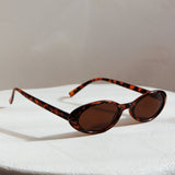 Higher Power Oval Sunglasses Tort