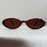 Higher Power Oval Sunglasses Tort