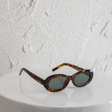 Riptide Oval Sunglasses Tort