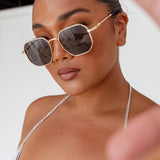 Sahara Aviator Sunglasses Black